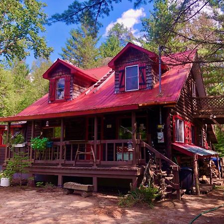 Chalet En Bois Rond Mauricie Сент-Алексі-де-Мон Екстер'єр фото